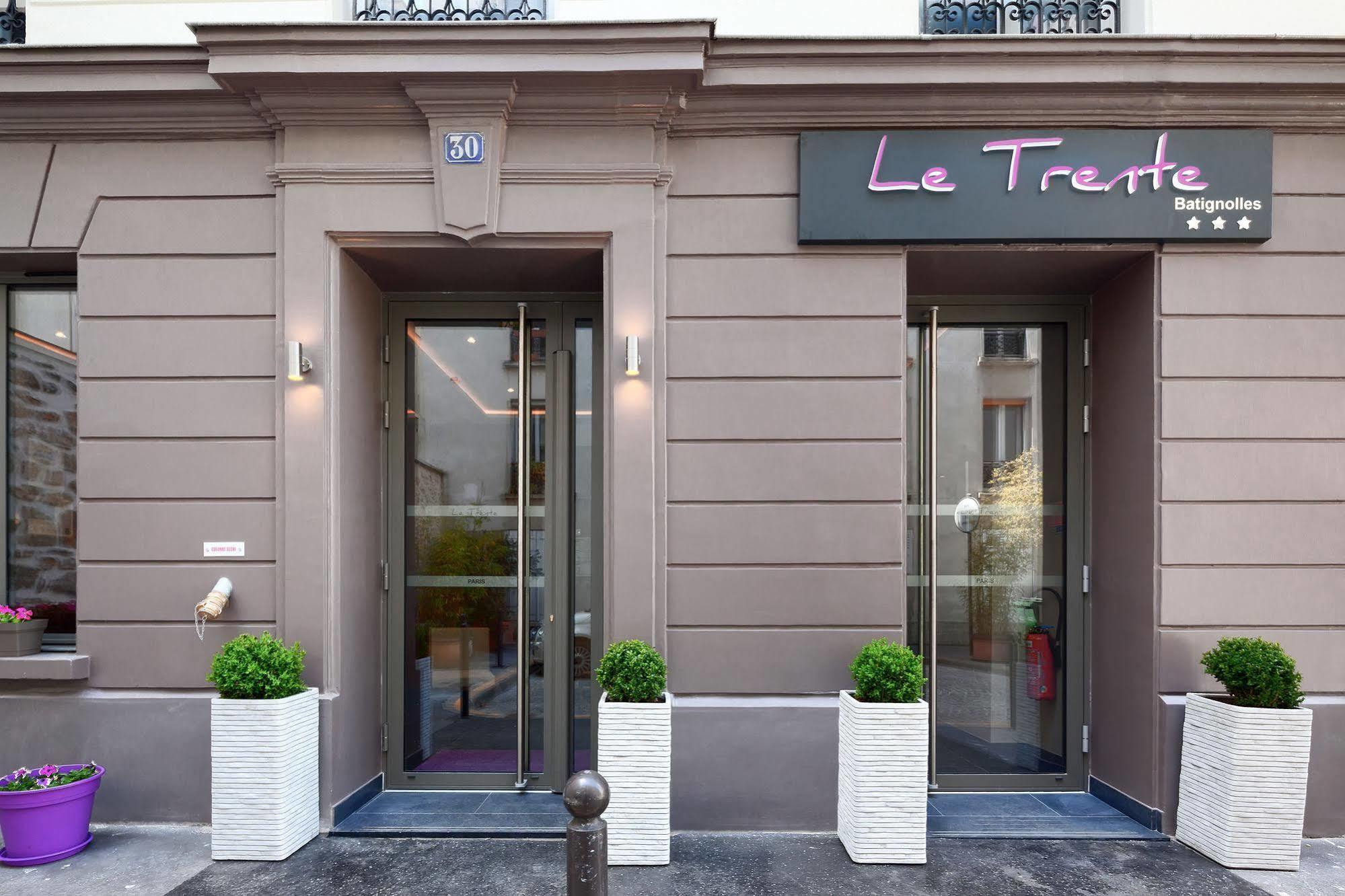 Le Trente Hotel Párizs Kültér fotó